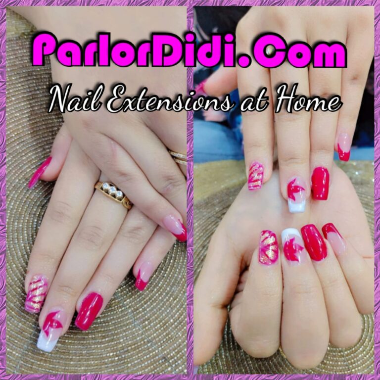 Nail Extension at Home in Dwarka Delhi | Parlour Services at Home in ...